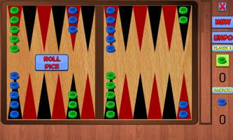 Backgammon - Two-player games capture d'écran 1
