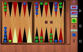 Backgammon - Two-player games capture d'écran 2