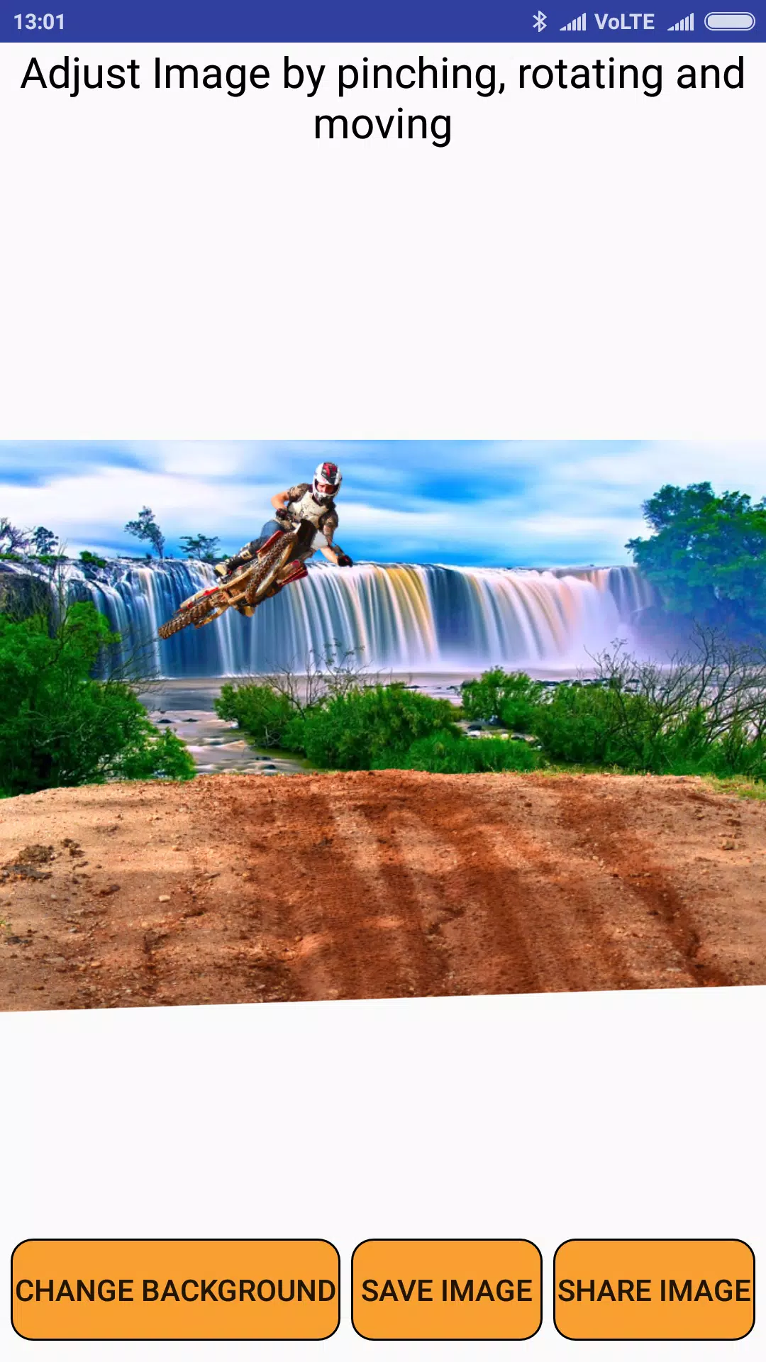Hill Station waterfall 3D Background Photo Editor APK pour Android  Télécharger