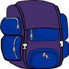 Backpacking icon