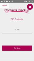 Full Contacts Backup پوسٹر