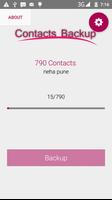 Full Contacts Backup ภาพหน้าจอ 1