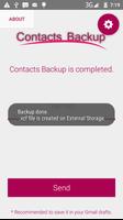 Full Contacts Backup ภาพหน้าจอ 2