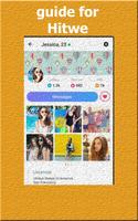 guide for Hitwe - meet people and chat capture d'écran 1