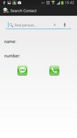 Contact Search Voice captura de pantalla 2