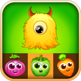 Veggies vs. Monsters - Match 3 biểu tượng