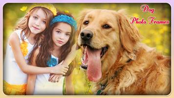 Dog Photo Frame Affiche