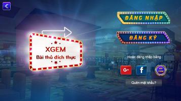 XGEM Game đánh bài đổi thưởng online Hot nhất 2017 โปสเตอร์