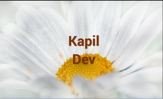 Kapil Dev plakat