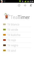 Tea Timer - Temporizador de té Affiche