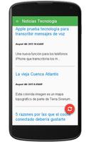 Noticias Tecnologia ภาพหน้าจอ 1