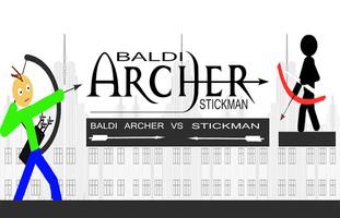 Baldi Archer vs Stickman Aecher Affiche