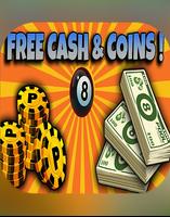 Coins for 8 ball pool prank Cartaz