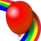 Kids game Balloons Rainbow icône