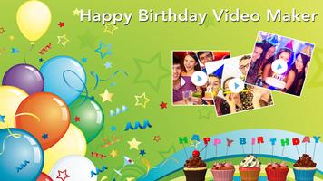 🎂🎂Happy Birthday Video Maker poster