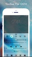 OS10 iLock Screen Phone7 Style Plakat