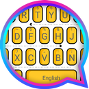 Cute Banana White Theme&Emoji Keyboard APK