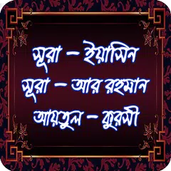 সূরা ইয়াসিন~আর রহমান~আয়াতুল কুরসি (অর্থসহ অডিও) APK 下載