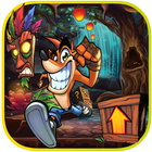 Bandicoot super halloween crazy icon