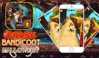 پوستر Bandicoot super halloween crazy