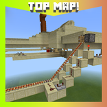 Aztec temple. Minecraft map