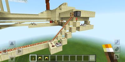 Aztec temple. Minecraft map capture d'écran 2