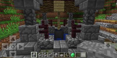 Down to the Well. MCPE map Affiche