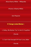 All Songs of Barry White ภาพหน้าจอ 2