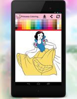Princess Coloring Book Girls capture d'écran 1