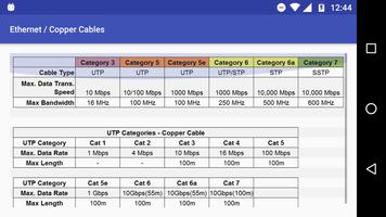 Ethernet / Copper Cables screenshot 1