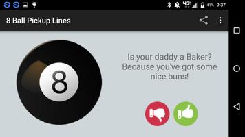 8 Ball Pickup Lines 截图 1