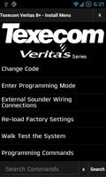 Texecom Veritas Manual تصوير الشاشة 1