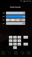 Base-N Calculator capture d'écran 1