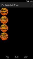 Pro Basketball Trivia capture d'écran 2