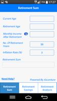 Basil Retirement Calculator capture d'écran 1