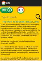 RTI Act India 截圖 1