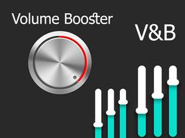bass booster and volume booster Affiche