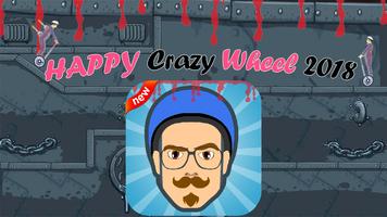 Happy Crazy Wheel 2018 الملصق