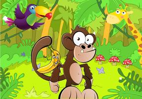 Monkey Forest Adventure ポスター
