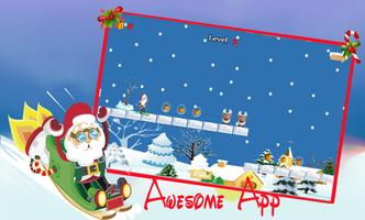 برنامه‌نما Santa Crazy Ski - christmas - عکس از صفحه