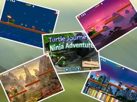 turtle journey ninja adventure Affiche
