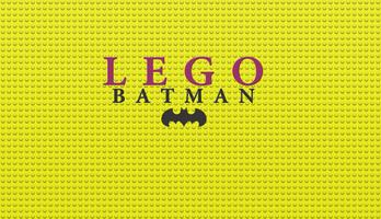 The LEGO BAT постер