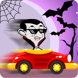 Mr-Bean's Halloween:Car Racing icône