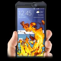 Fire On screen Prank syot layar 3