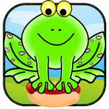 Frog brag obstacle adventure