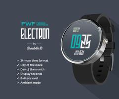 Electron Watch Face FWF Affiche
