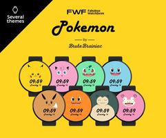 FWF Pokemon Go Watchface screenshot 1