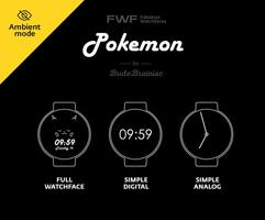 FWF Pokemon Go Watchface screenshot 2