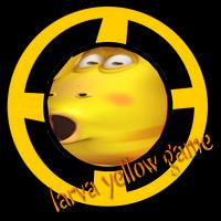 larva yellow be a hero-poster