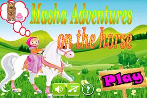 Masha Adventures on the Horse Cartaz